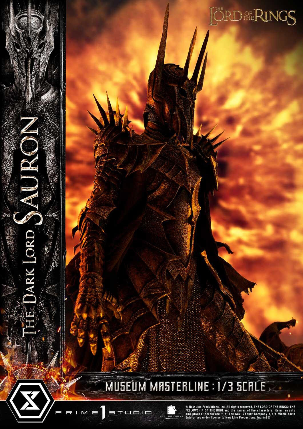 The Lord of the Rings: The Fellowship of the Ring - Sauron - Museum Masterline Series  (MMLOTR-01S) - 1/3 - Bonus Version (Prime 1 Studio) photo 50