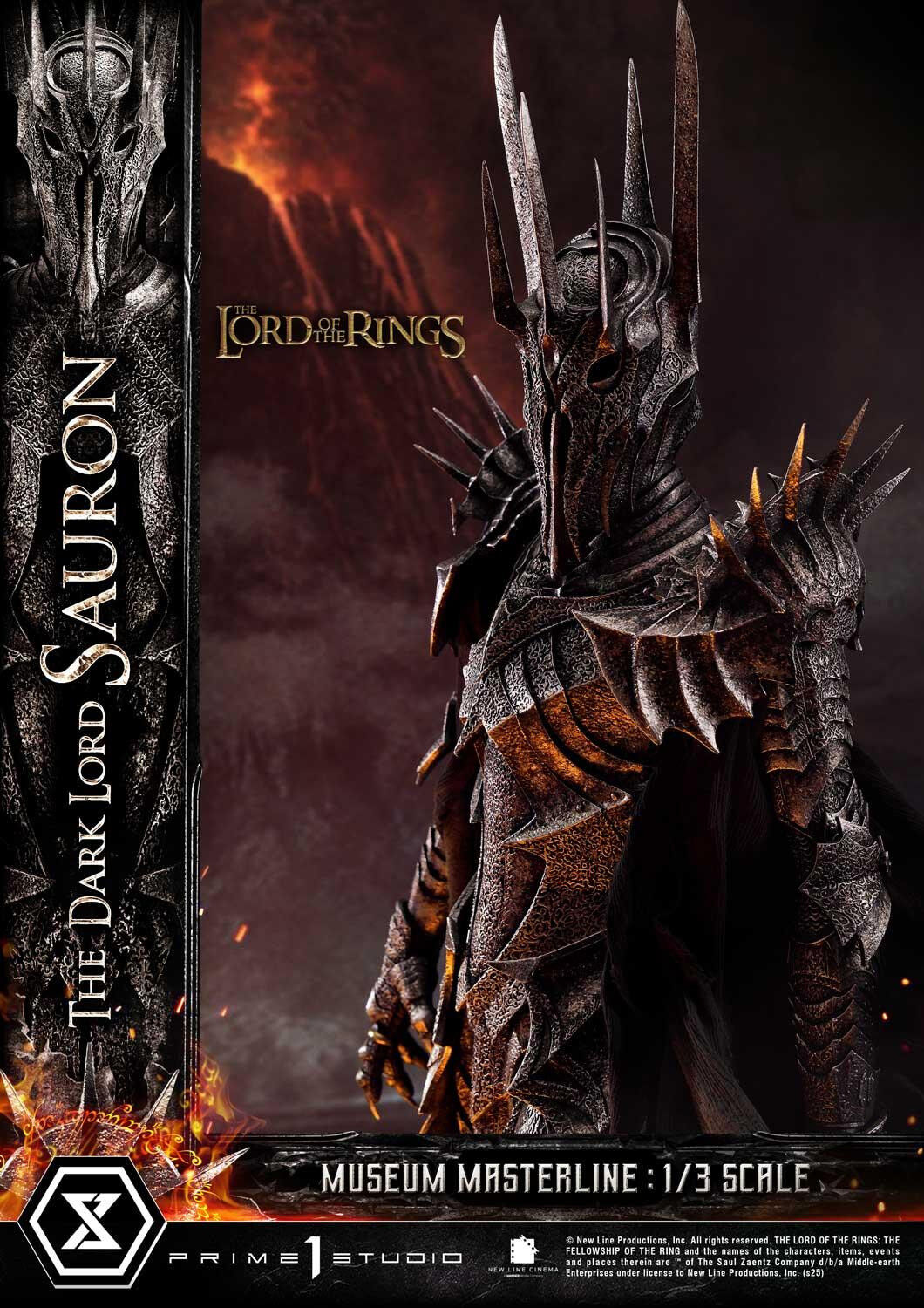 The Lord of the Rings: The Fellowship of the Ring - Sauron - Museum Masterline Series  (MMLOTR-01S) - 1/3 - Bonus Version (Prime 1 Studio) photo 51