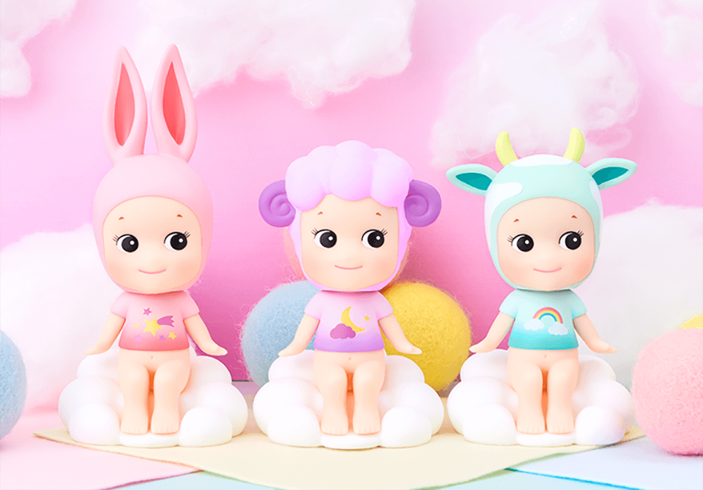 Sonny Angel - Bobblehead - Sonny Angel Bobbing Head -Cloud Style- - Cloud Rabbit (Dreams) photo 4