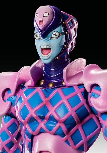 Jojo no Kimyou na Bouken - Ougon no Kaze - King Crimson - Super Action Statue (#72) - Ver.Blue (Medicos Entertainment)