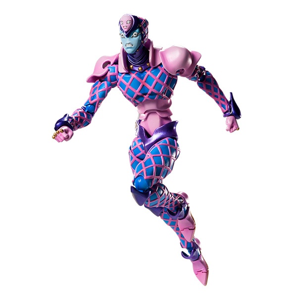 Jojo no Kimyou na Bouken - Ougon no Kaze - King Crimson - Super Action Statue (#72) - Ver.Blue (Medicos Entertainment)