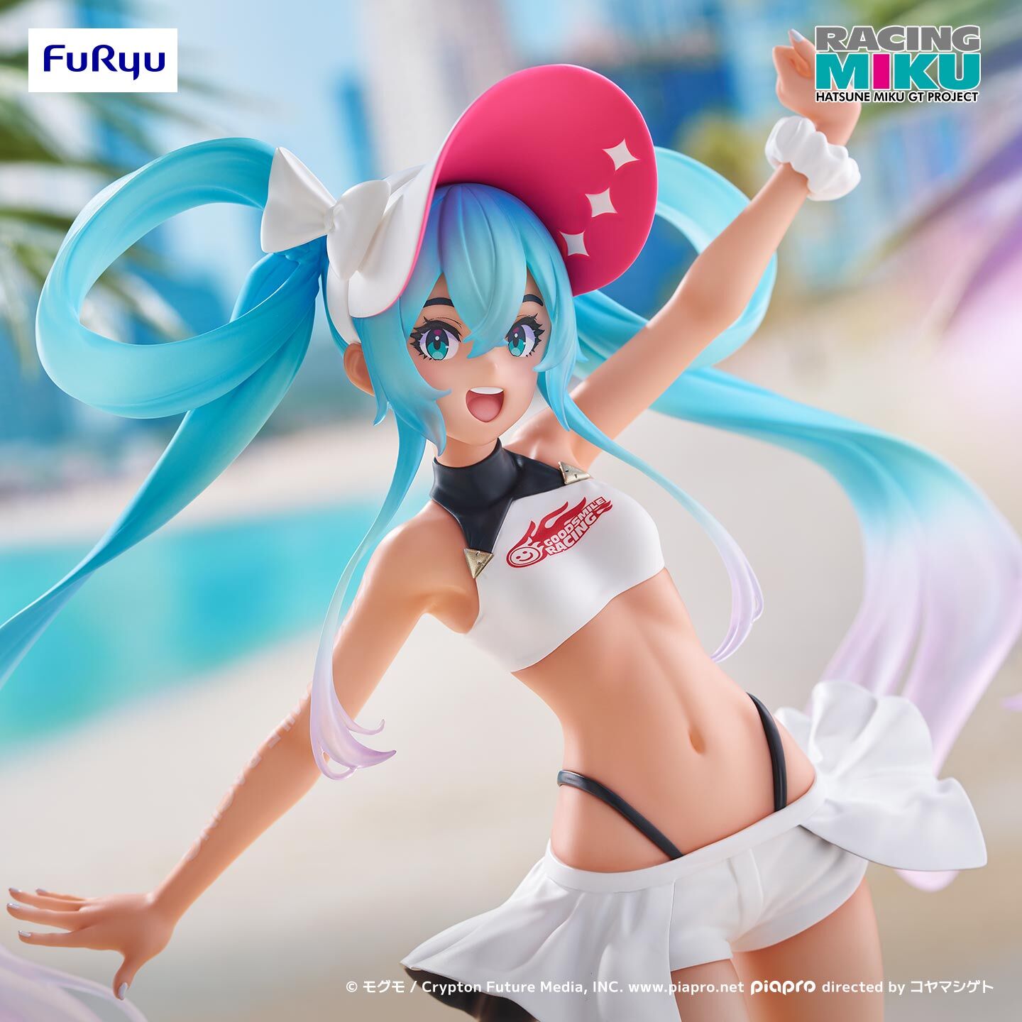 Piapro Characters - Hatsune Miku - Trio-Try-iT Figure - Racing 2024, Summer Holiday Ver. (FuRyu)