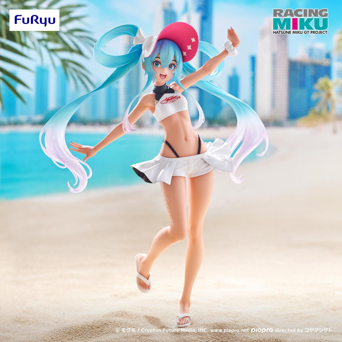 Piapro Characters - Hatsune Miku - Trio-Try-iT Figure - Racing 2024, Summer Holiday Ver. (FuRyu) photo 2