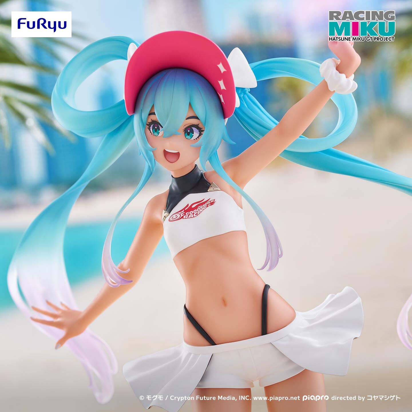 Piapro Characters - Hatsune Miku - Trio-Try-iT Figure - Racing 2024, Summer Holiday Ver. (FuRyu) photo 3