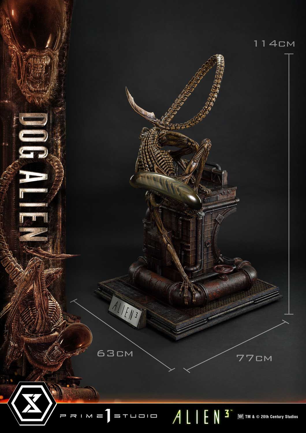 Alien 3 - Dog Alien - Museum Masterline XL  (MMXLAL-01DX) - 1/3 - DX Version (Prime 1 Studio) photo 70