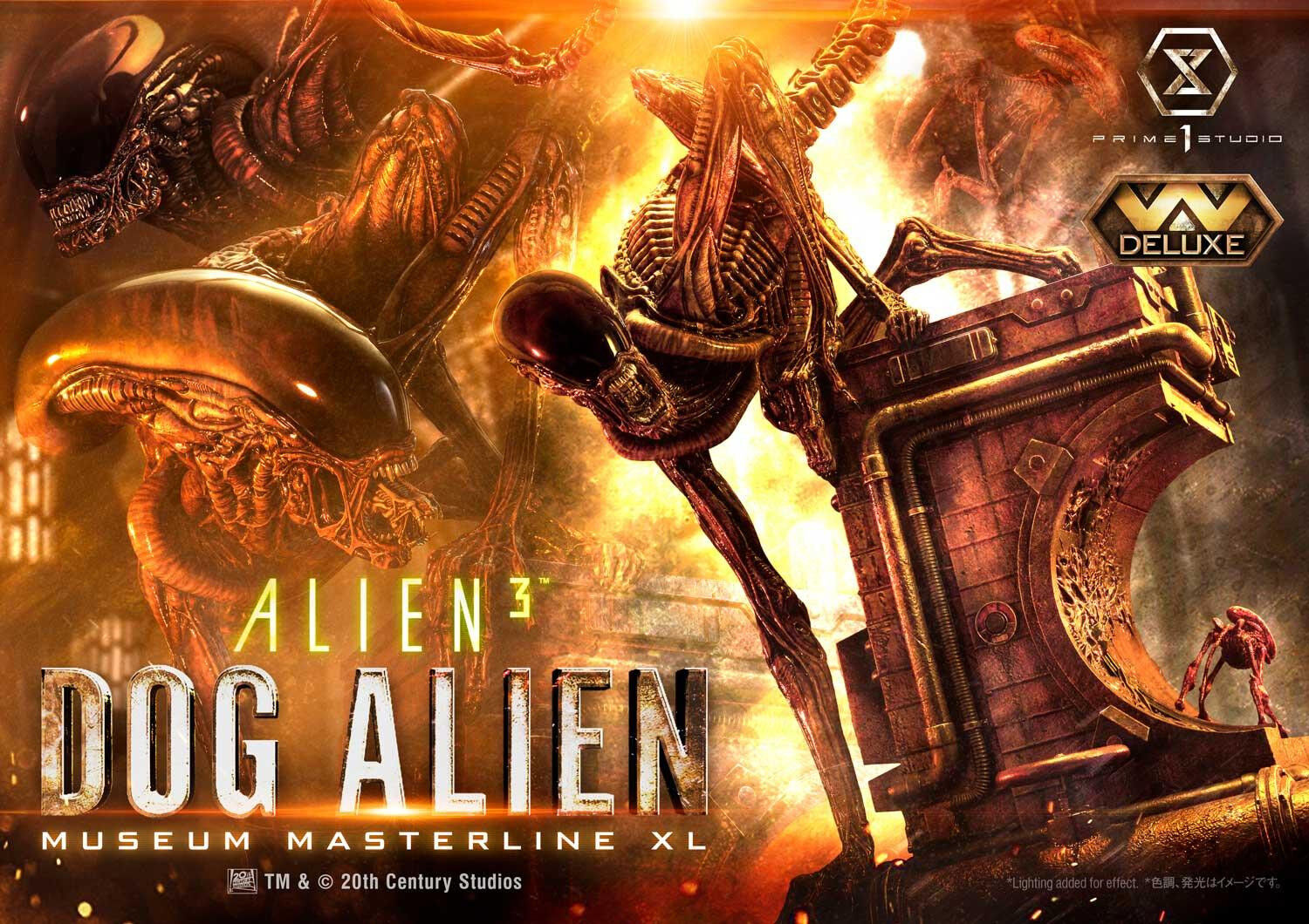 Alien 3 - Dog Alien - Queen Facehugger - Museum Masterline XL (MMXLAL-01DXS) - 1/3 - DX Bonus Version (Prime 1 Studio)