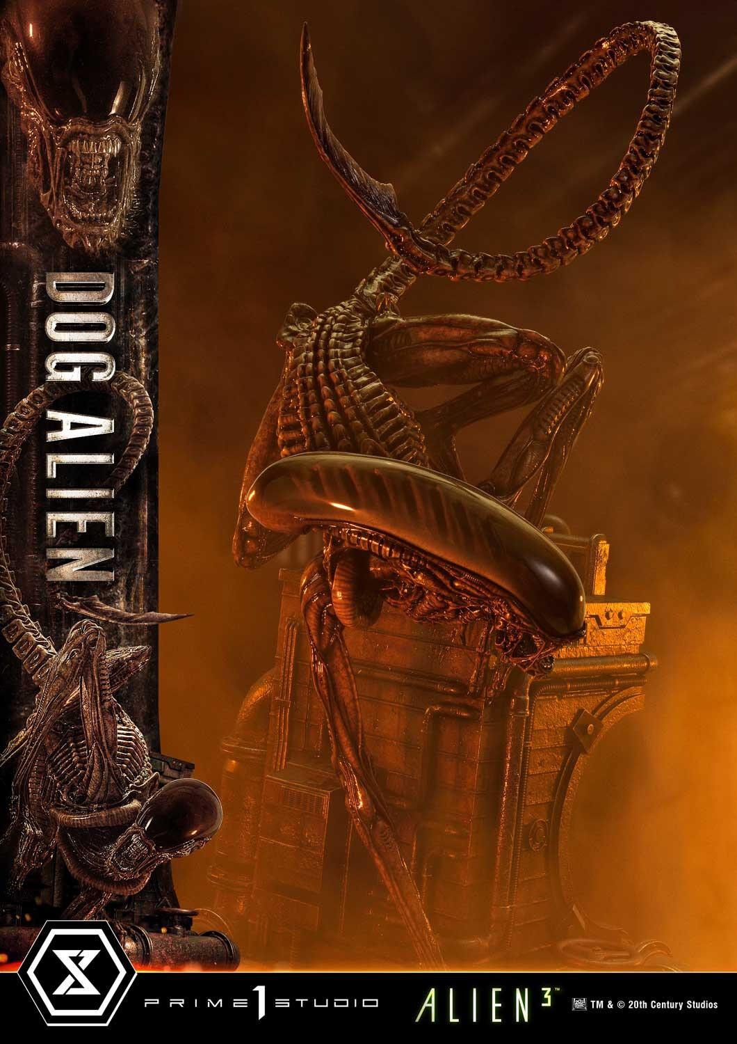 Alien 3 - Dog Alien - Queen Facehugger - Museum Masterline XL (MMXLAL-01DXS) - 1/3 - DX Bonus Version (Prime 1 Studio) photo 13