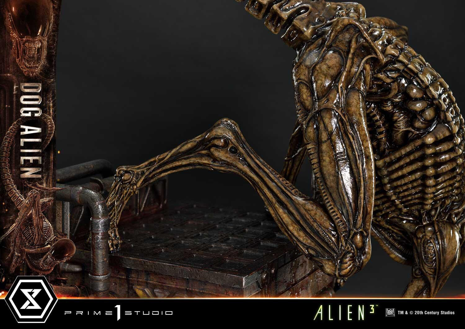 Alien 3 - Dog Alien - Queen Facehugger - Museum Masterline XL (MMXLAL-01DXS) - 1/3 - DX Bonus Version (Prime 1 Studio) photo 16
