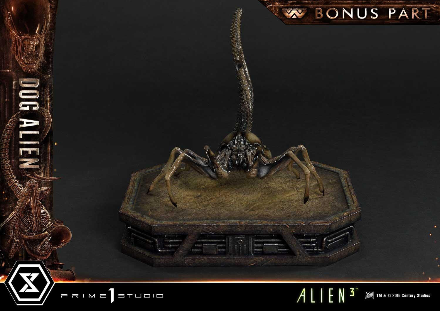 Alien 3 - Dog Alien - Queen Facehugger - Museum Masterline XL (MMXLAL-01DXS) - 1/3 - DX Bonus Version (Prime 1 Studio) photo 19
