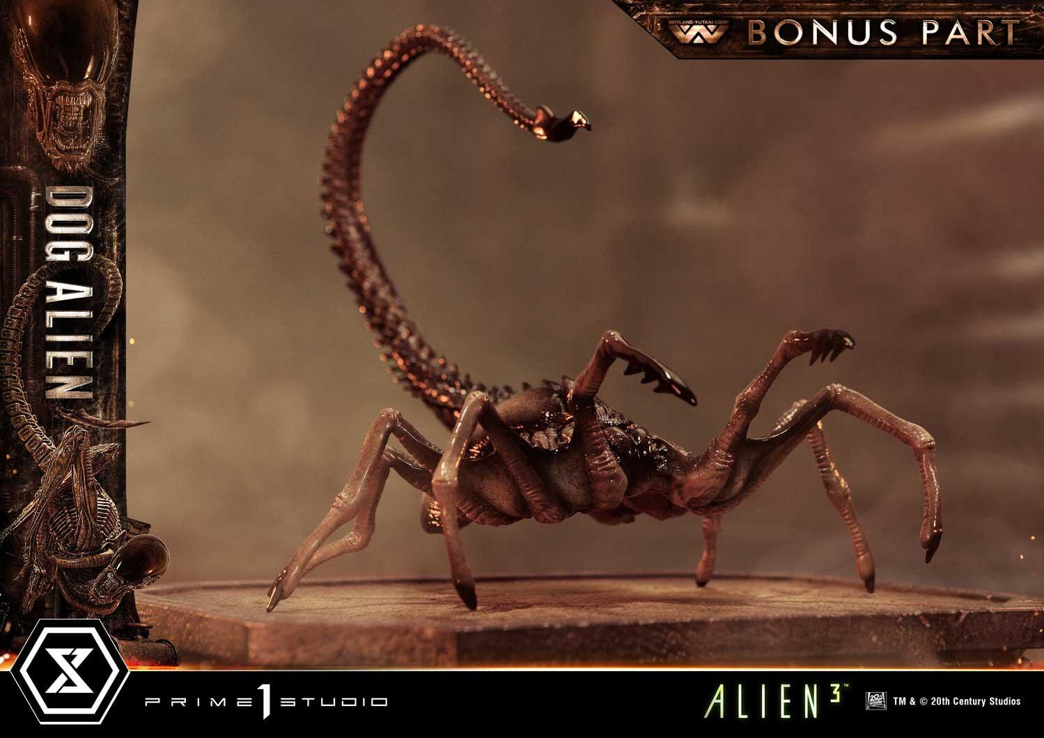 Alien 3 - Dog Alien - Queen Facehugger - Museum Masterline XL (MMXLAL-01DXS) - 1/3 - DX Bonus Version (Prime 1 Studio) photo 20