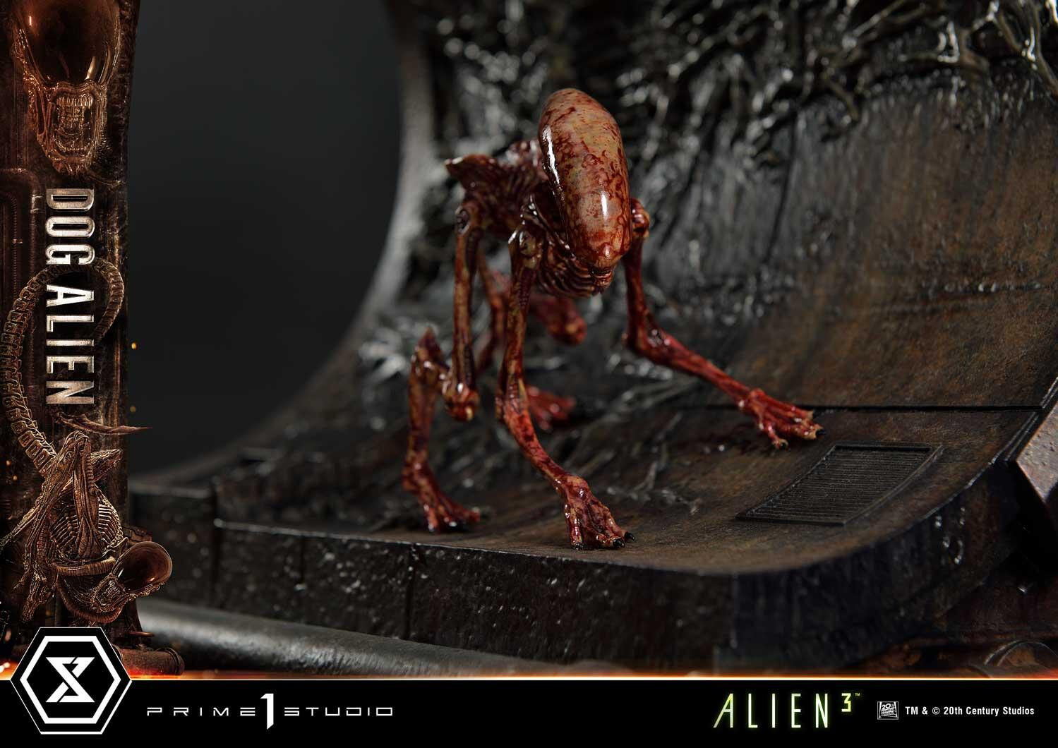 Alien 3 - Dog Alien - Queen Facehugger - Museum Masterline XL (MMXLAL-01DXS) - 1/3 - DX Bonus Version (Prime 1 Studio) photo 21