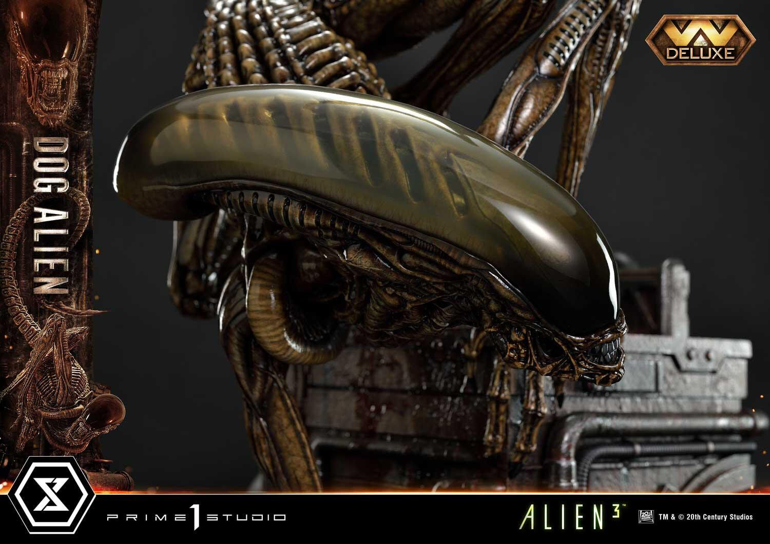 Alien 3 - Dog Alien - Queen Facehugger - Museum Masterline XL (MMXLAL-01DXS) - 1/3 - DX Bonus Version (Prime 1 Studio) photo 26