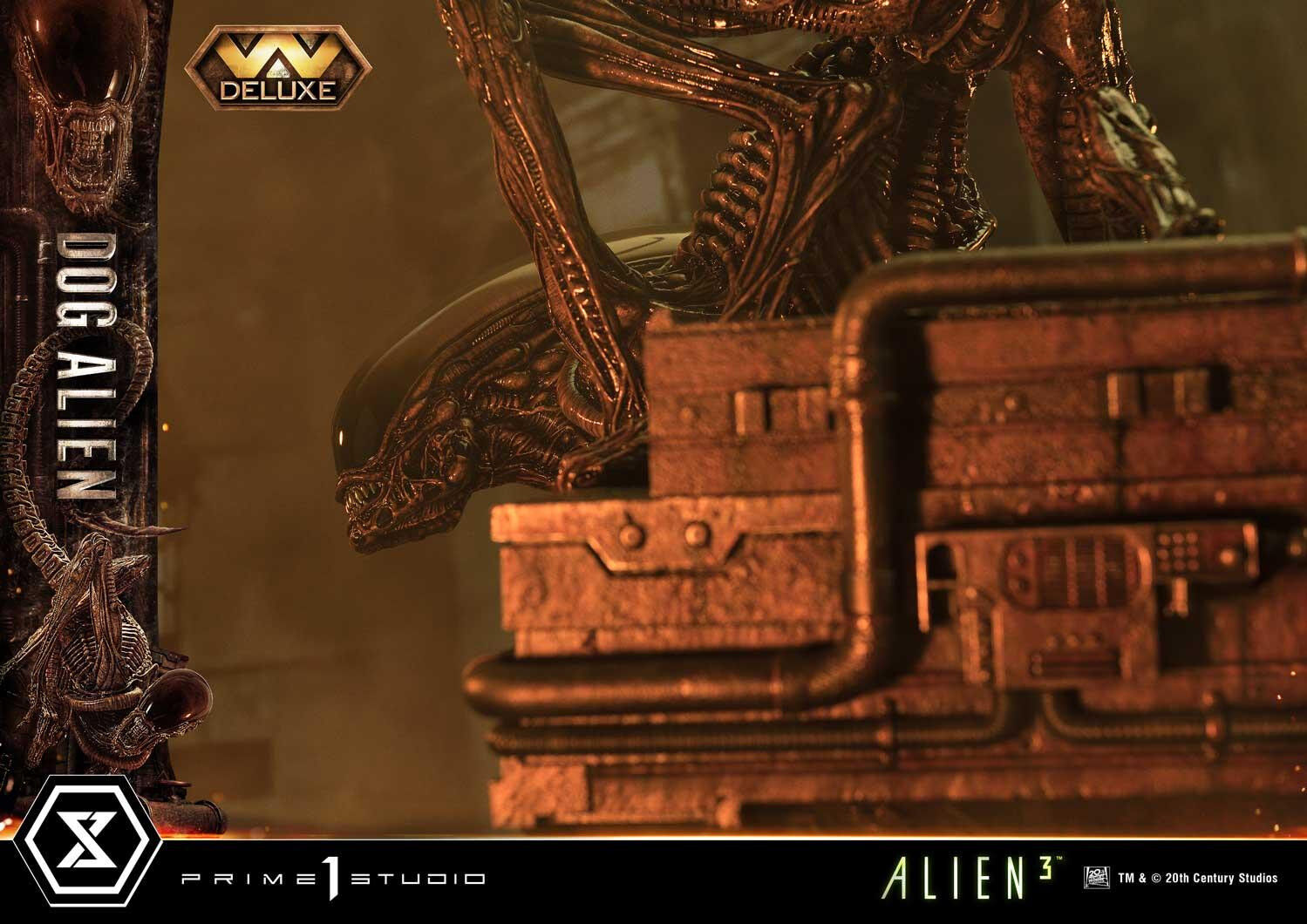Alien 3 - Dog Alien - Queen Facehugger - Museum Masterline XL (MMXLAL-01DXS) - 1/3 - DX Bonus Version (Prime 1 Studio) photo 44