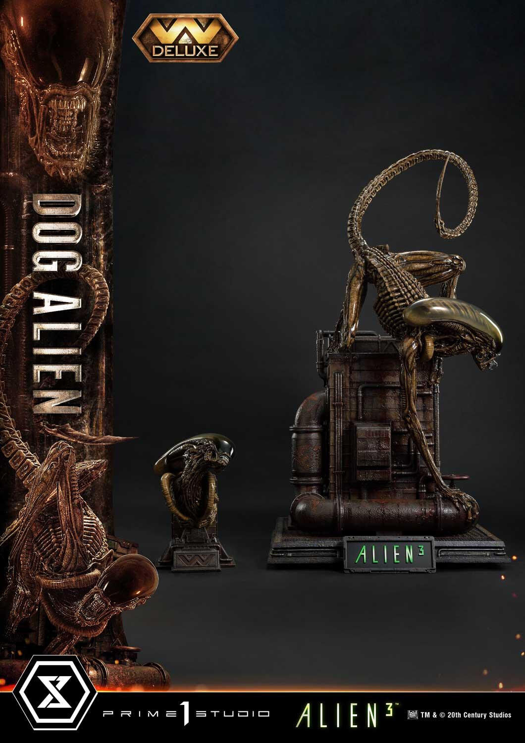 Alien 3 - Dog Alien - Queen Facehugger - Museum Masterline XL (MMXLAL-01DXS) - 1/3 - DX Bonus Version (Prime 1 Studio) photo 48