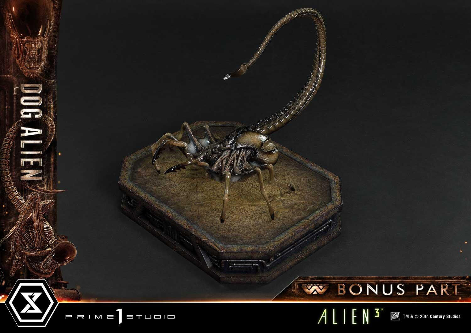 Alien 3 - Dog Alien - Queen Facehugger - Museum Masterline XL (MMXLAL-01DXS) - 1/3 - DX Bonus Version (Prime 1 Studio) photo 50