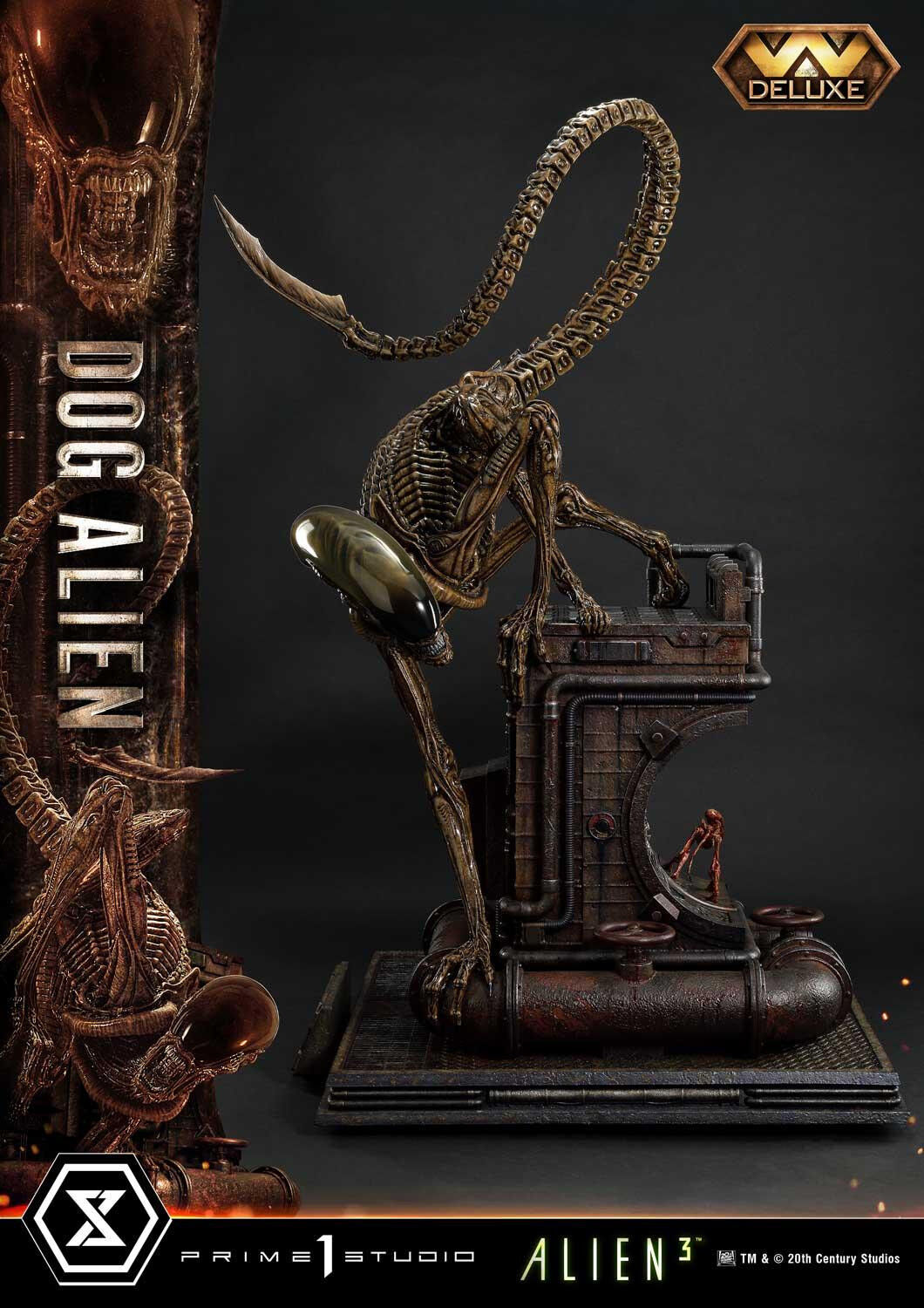 Alien 3 - Dog Alien - Queen Facehugger - Museum Masterline XL (MMXLAL-01DXS) - 1/3 - DX Bonus Version (Prime 1 Studio) photo 55