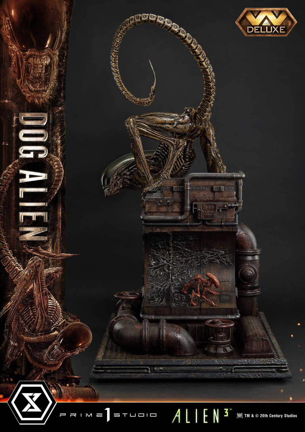 Alien 3 - Dog Alien - Queen Facehugger - Museum Masterline XL (MMXLAL-01DXS) - 1/3 - DX Bonus Version (Prime 1 Studio) photo 56