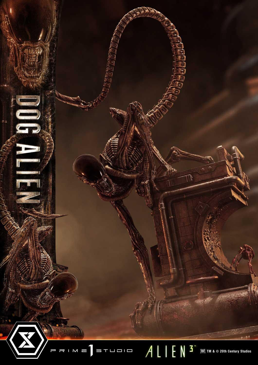 Alien 3 - Dog Alien - Queen Facehugger - Museum Masterline XL (MMXLAL-01DXS) - 1/3 - DX Bonus Version (Prime 1 Studio) photo 78