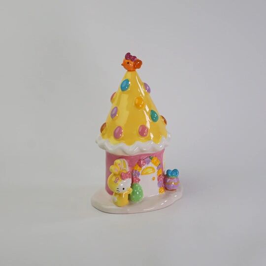 Hello Kitty and Friends - Hello Kitty - Easter Egg Figurine (Blue Sky Clayworks)