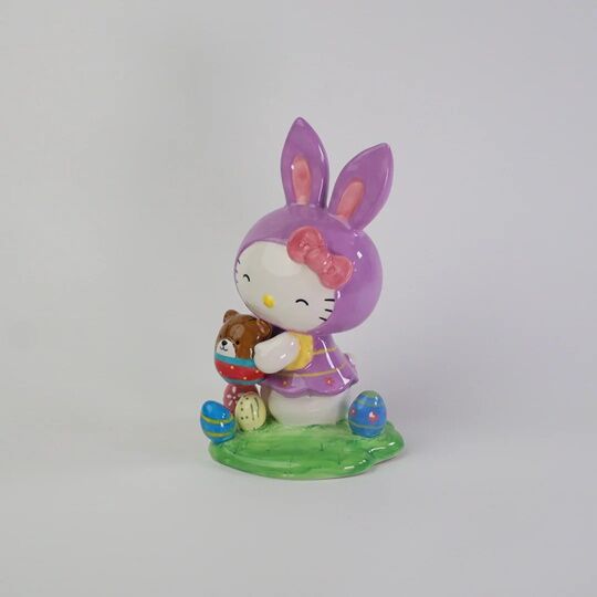 Hello Kitty and Friends - Hello Kitty - Hello Kitty and Bunny Figurine (Blue Sky Clayworks)