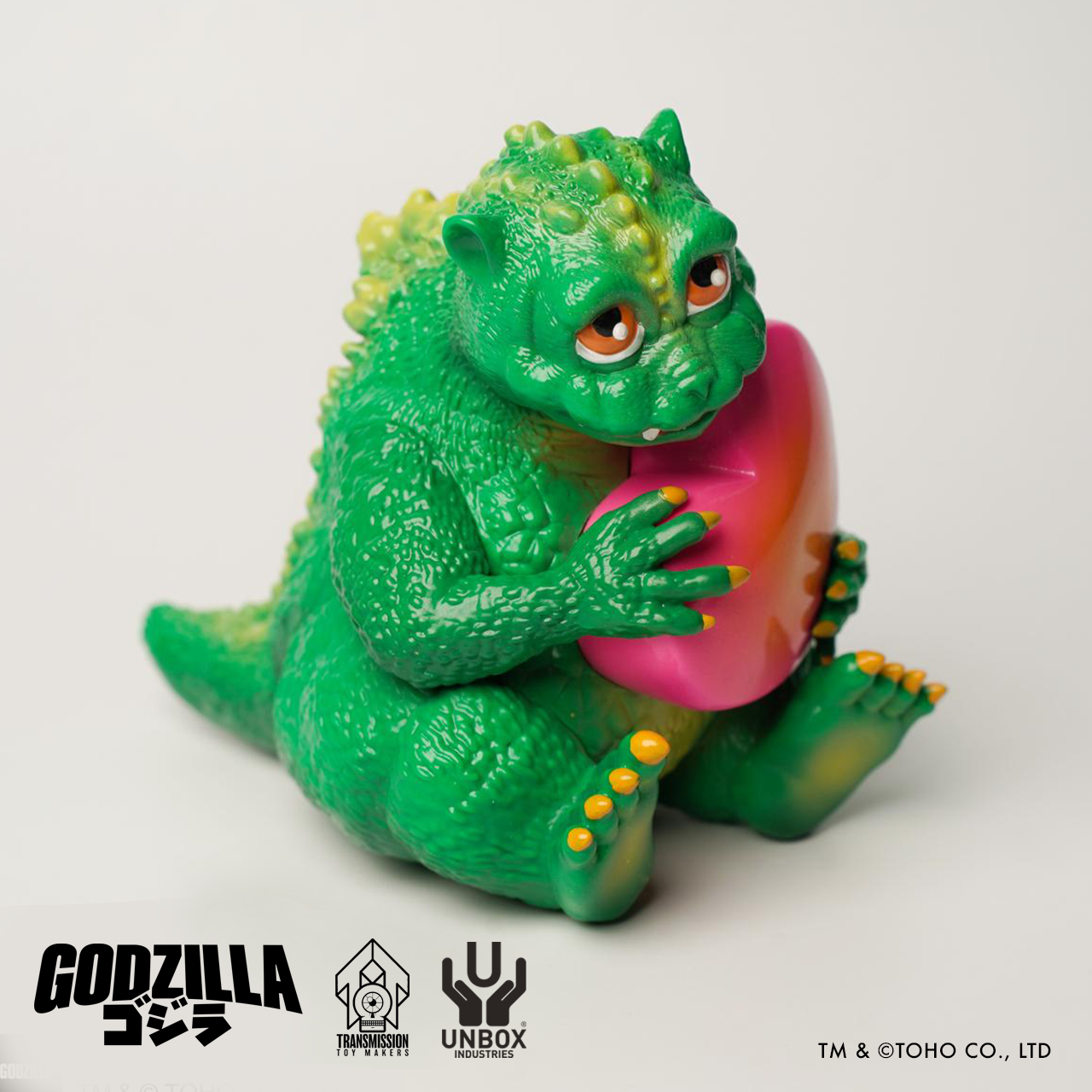 Gojira VS MechaGojira (1993) - Gojira Junior - Sofubi Figure - Valentine (Unbox Industries)