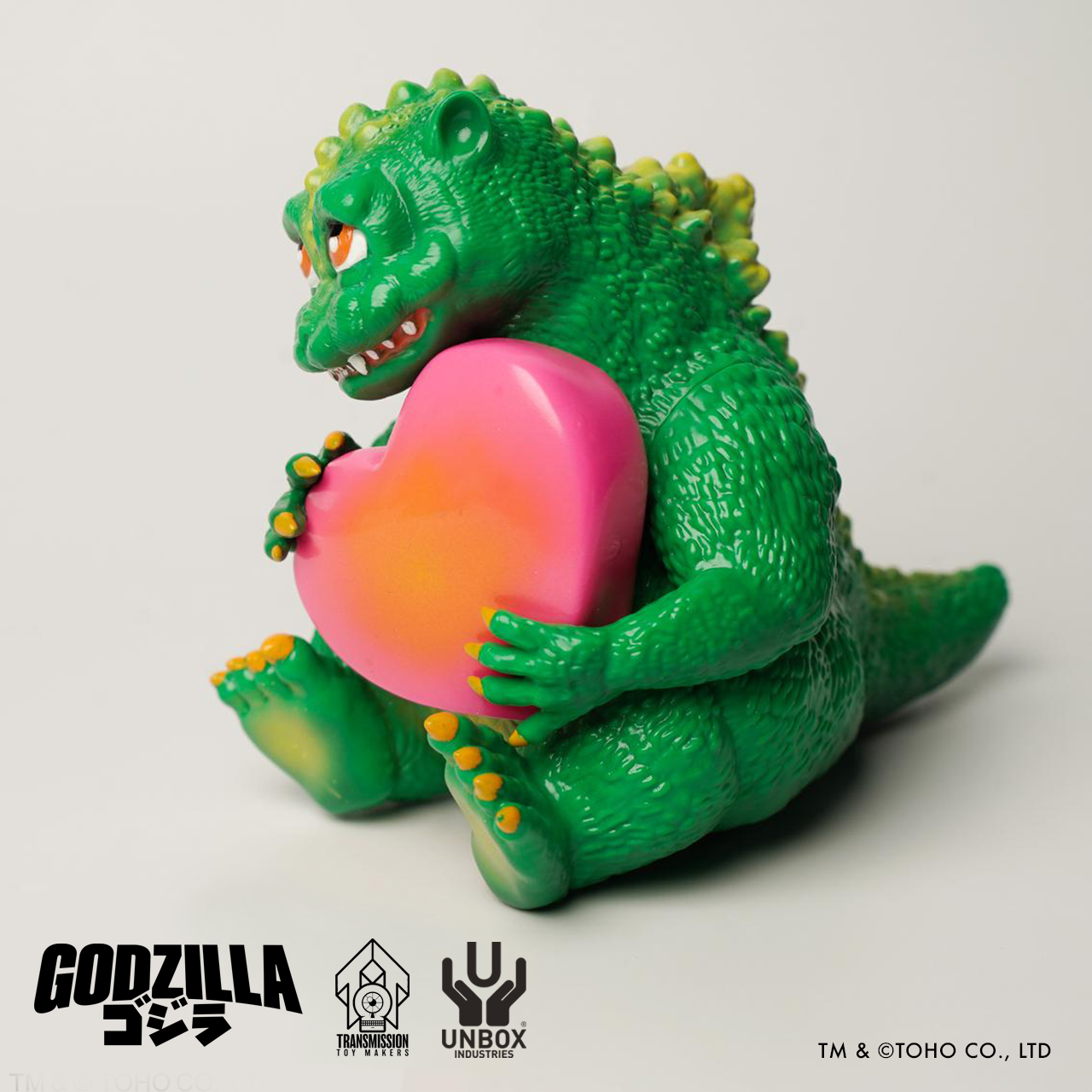 Gojira VS MechaGojira (1993) - Gojira Junior - Sofubi Figure - Valentine (Unbox Industries) photo 4