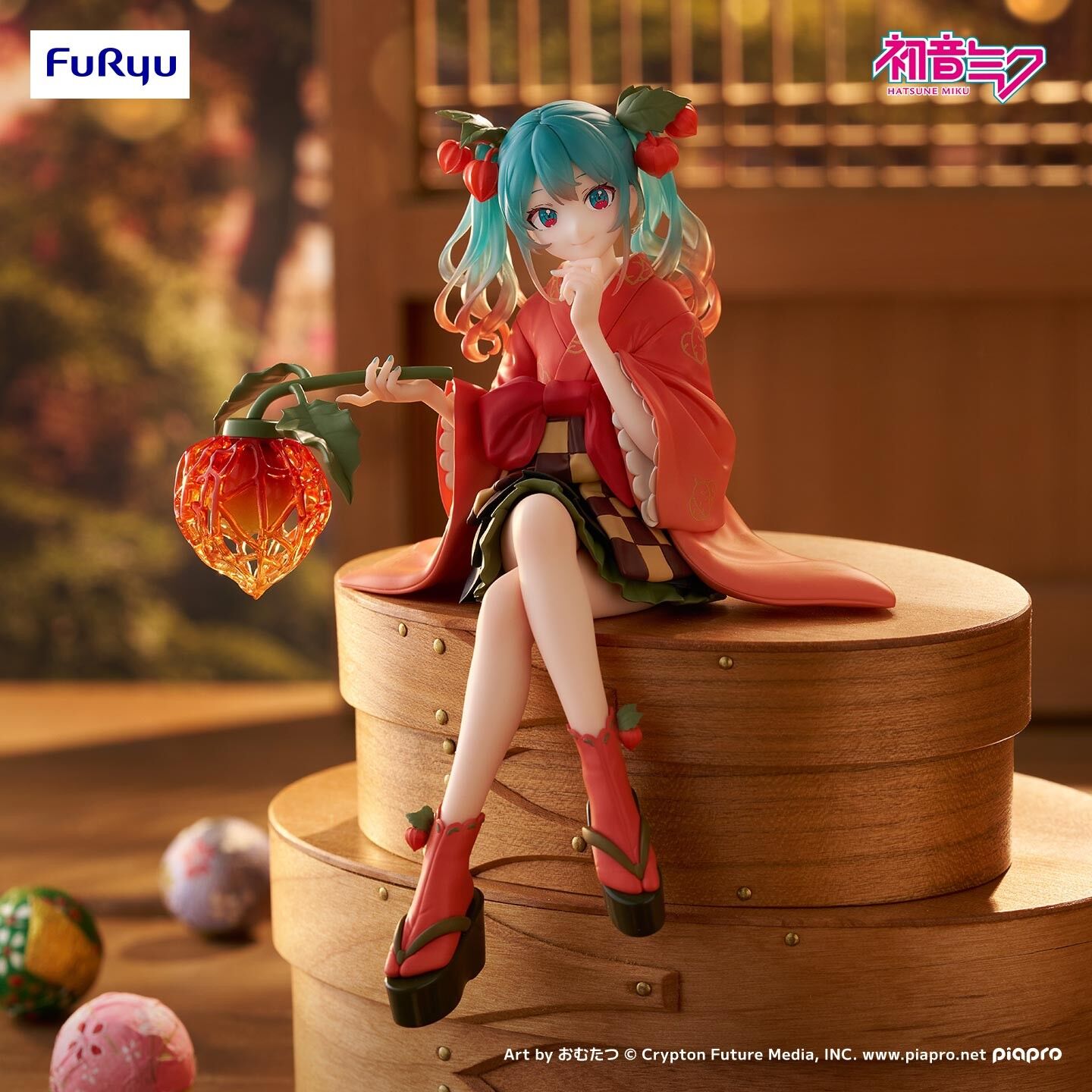 Piapro Characters - Hatsune Miku - Flower Fairy - Noodle Stopper Figure - Hoozuki (FuRyu)