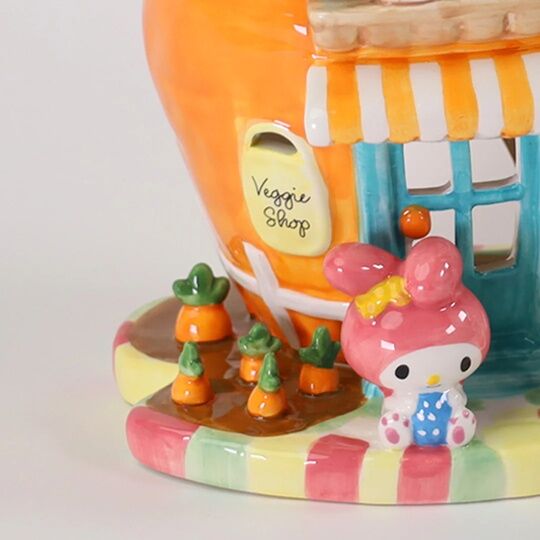 Hello Kitty and Friends - Cinnamoroll - Hello Kitty - My Melody - Candle Holder - Carrot Candle House (Blue Sky Clayworks) photo 2