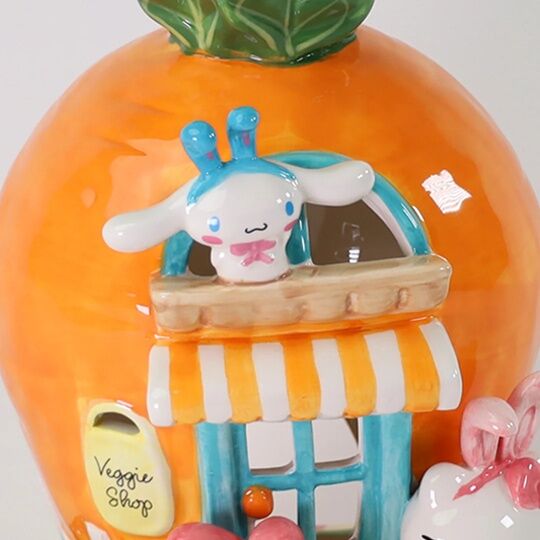 Hello Kitty and Friends - Cinnamoroll - Hello Kitty - My Melody - Candle Holder - Carrot Candle House (Blue Sky Clayworks) photo 3