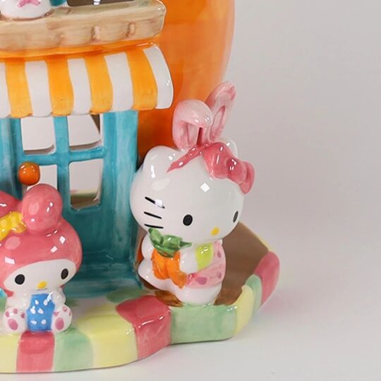 Hello Kitty and Friends - Cinnamoroll - Hello Kitty - My Melody - Candle Holder - Carrot Candle House (Blue Sky Clayworks) photo 4