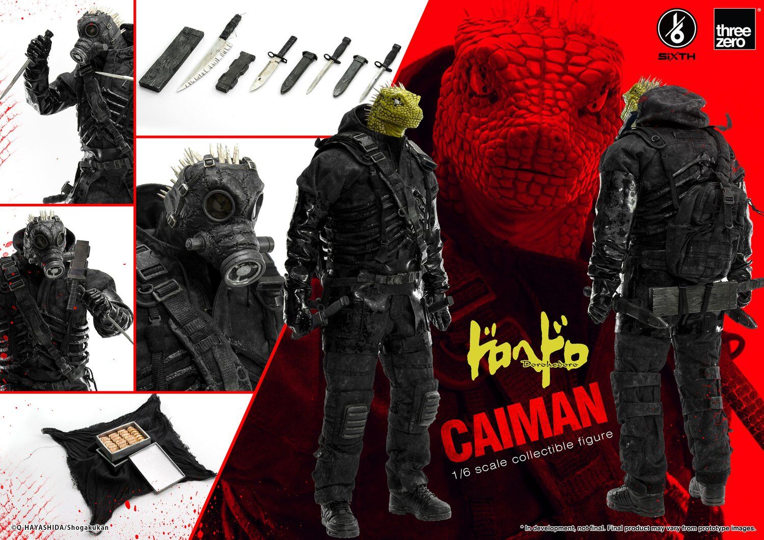Dorohedoro - Caiman - SiXTH - 1/6 (ThreeZero) photo 2