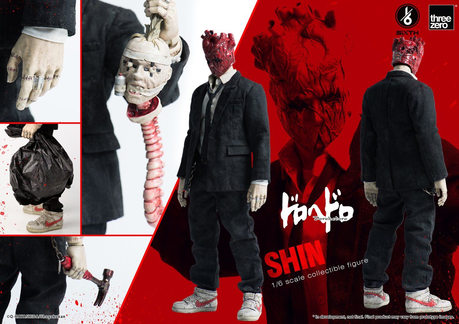 Dorohedoro - Shin - SiXTH - 1/6 (ThreeZero)