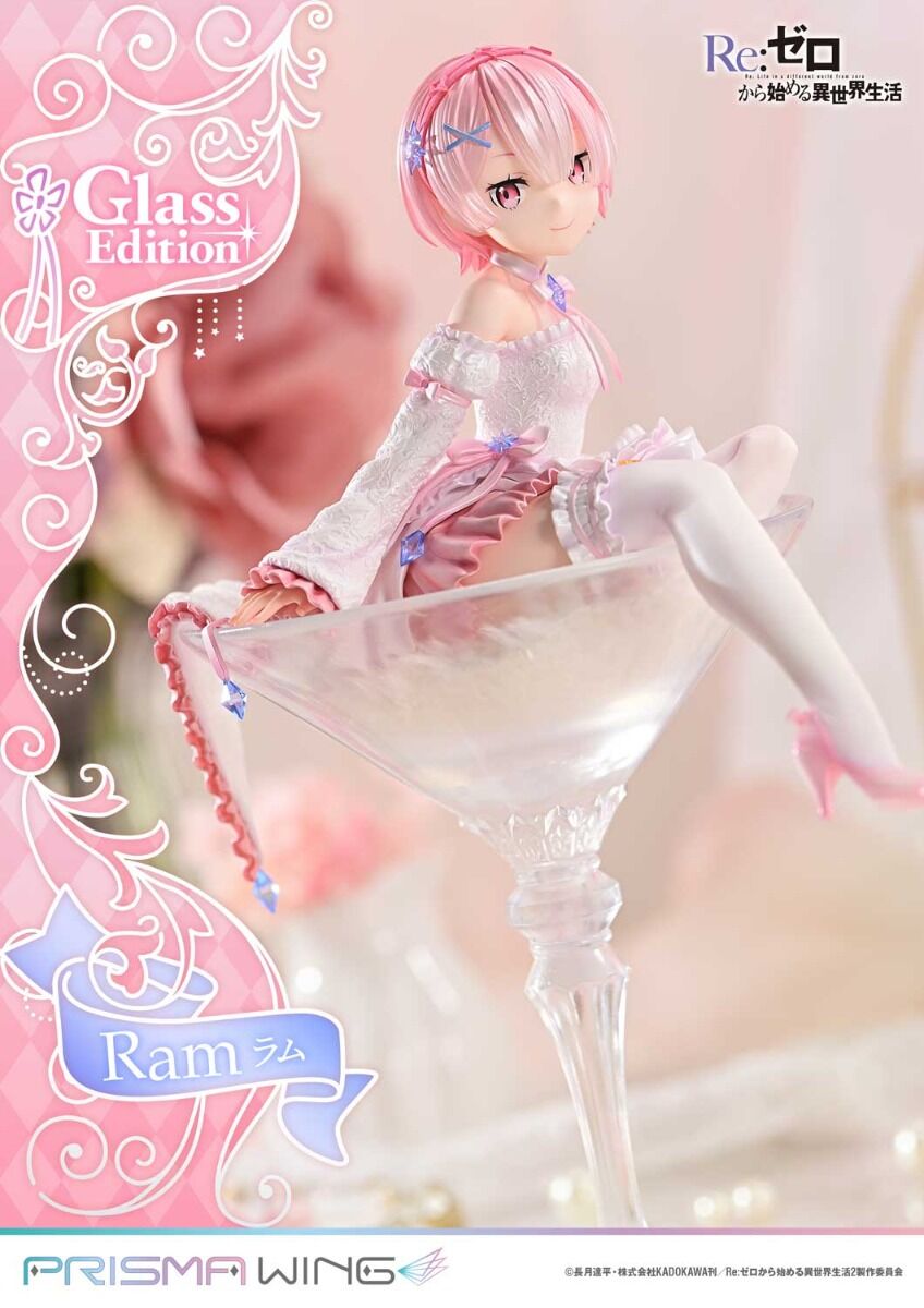 Re:Zero kara Hajimeru Isekai Seikatsu - Ram - Prisma Wing (PWRZR-03PS) - 1/7 - Glass Edition, Bonus Version (Prime 1 Studio) photo 3