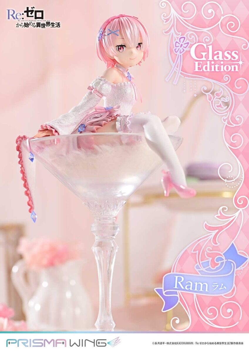 Re:Zero kara Hajimeru Isekai Seikatsu - Ram - Prisma Wing (PWRZR-03PS) - 1/7 - Glass Edition, Bonus Version (Prime 1 Studio) photo 5