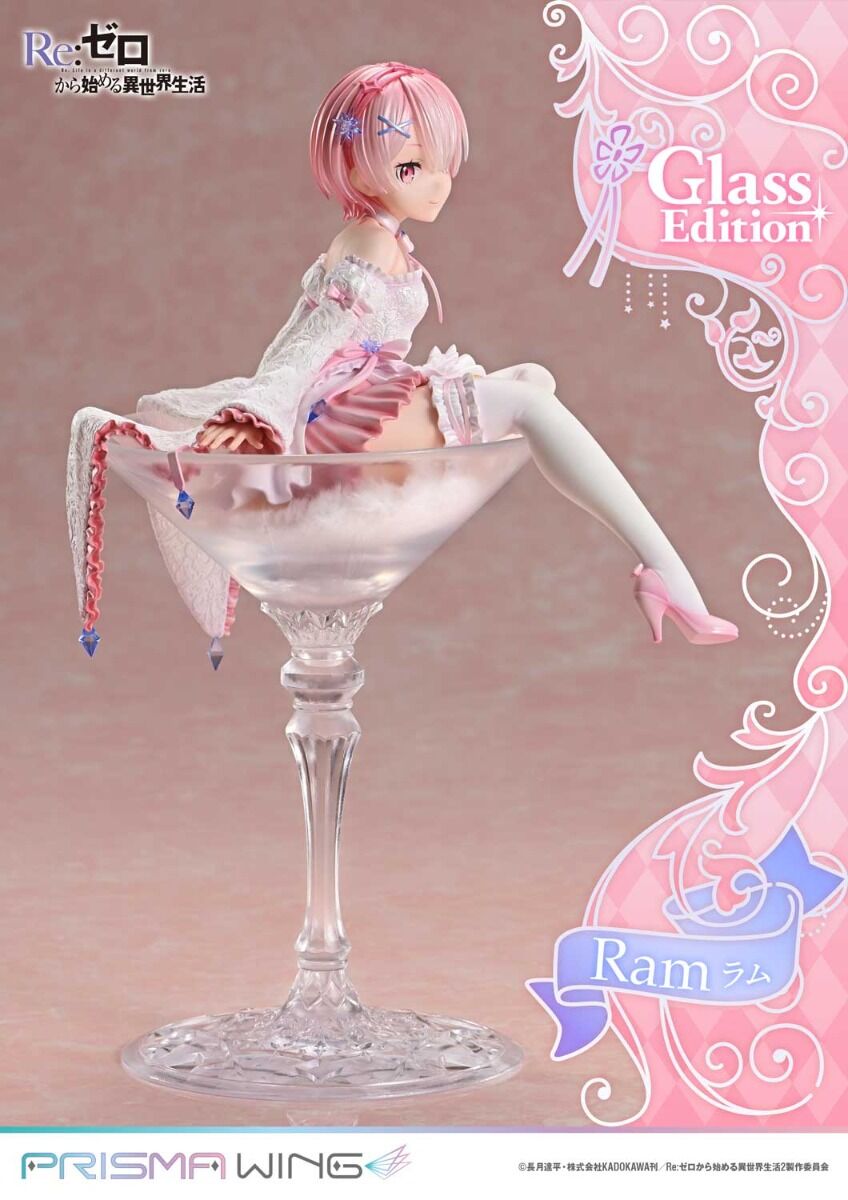 Re:Zero kara Hajimeru Isekai Seikatsu - Ram - Prisma Wing (PWRZR-03PS) - 1/7 - Glass Edition, Bonus Version (Prime 1 Studio) photo 7