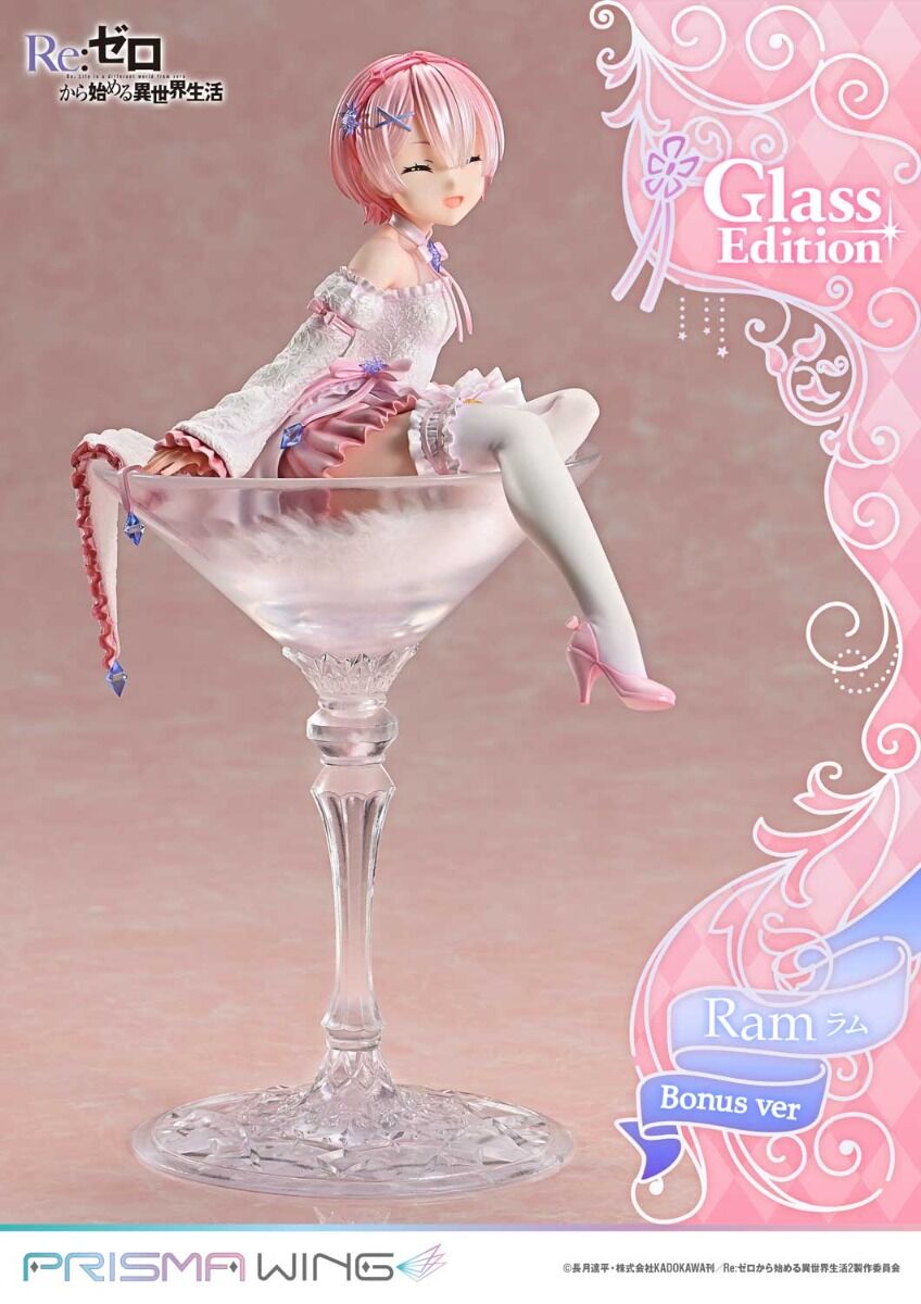 Re:Zero kara Hajimeru Isekai Seikatsu - Ram - Prisma Wing (PWRZR-03PS) - 1/7 - Glass Edition, Bonus Version (Prime 1 Studio) photo 18