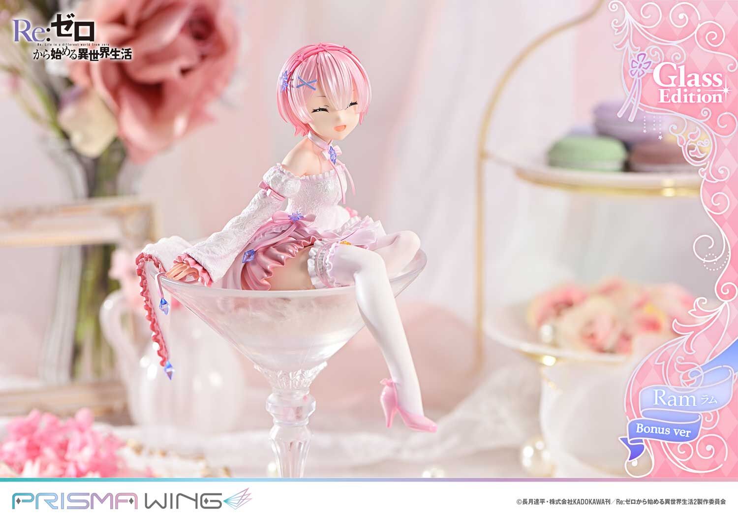 Re:Zero kara Hajimeru Isekai Seikatsu - Ram - Prisma Wing (PWRZR-03PS) - 1/7 - Glass Edition, Bonus Version (Prime 1 Studio) photo 21