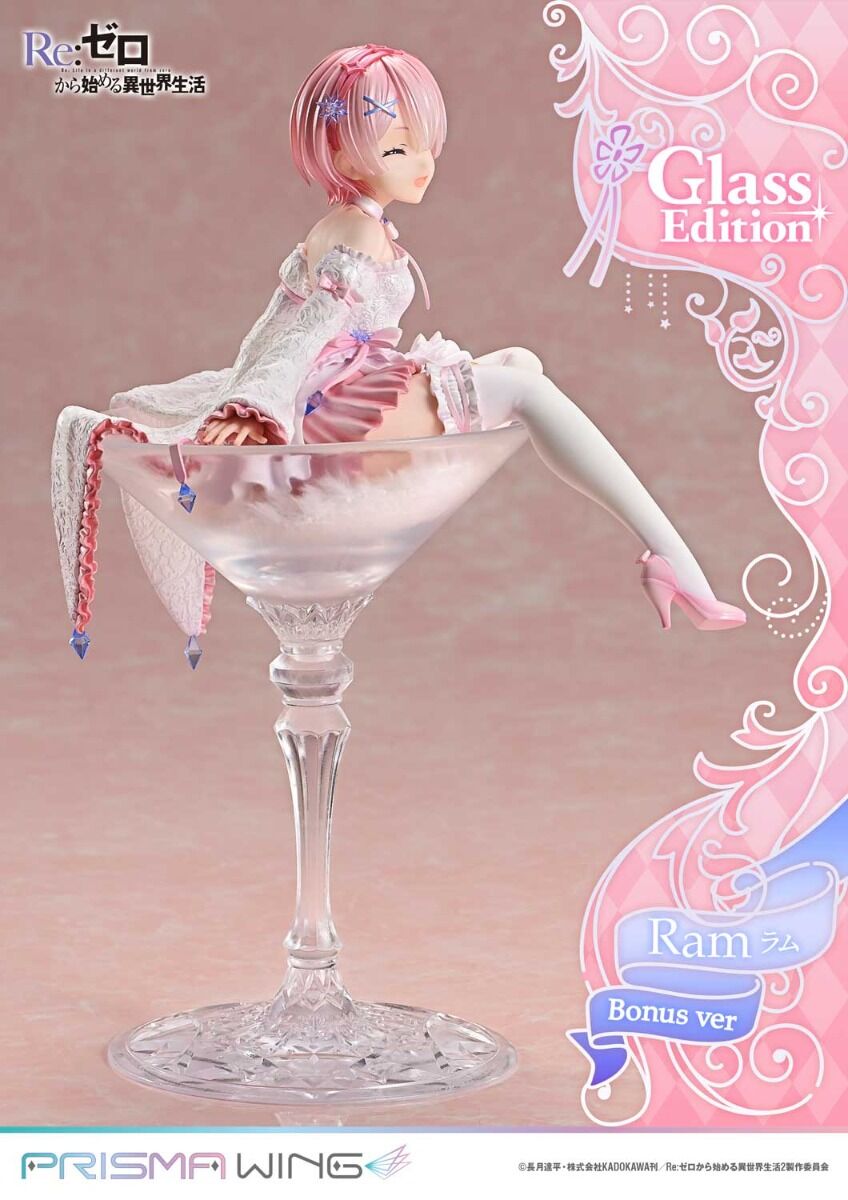 Re:Zero kara Hajimeru Isekai Seikatsu - Ram - Prisma Wing (PWRZR-03PS) - 1/7 - Glass Edition, Bonus Version (Prime 1 Studio) photo 23