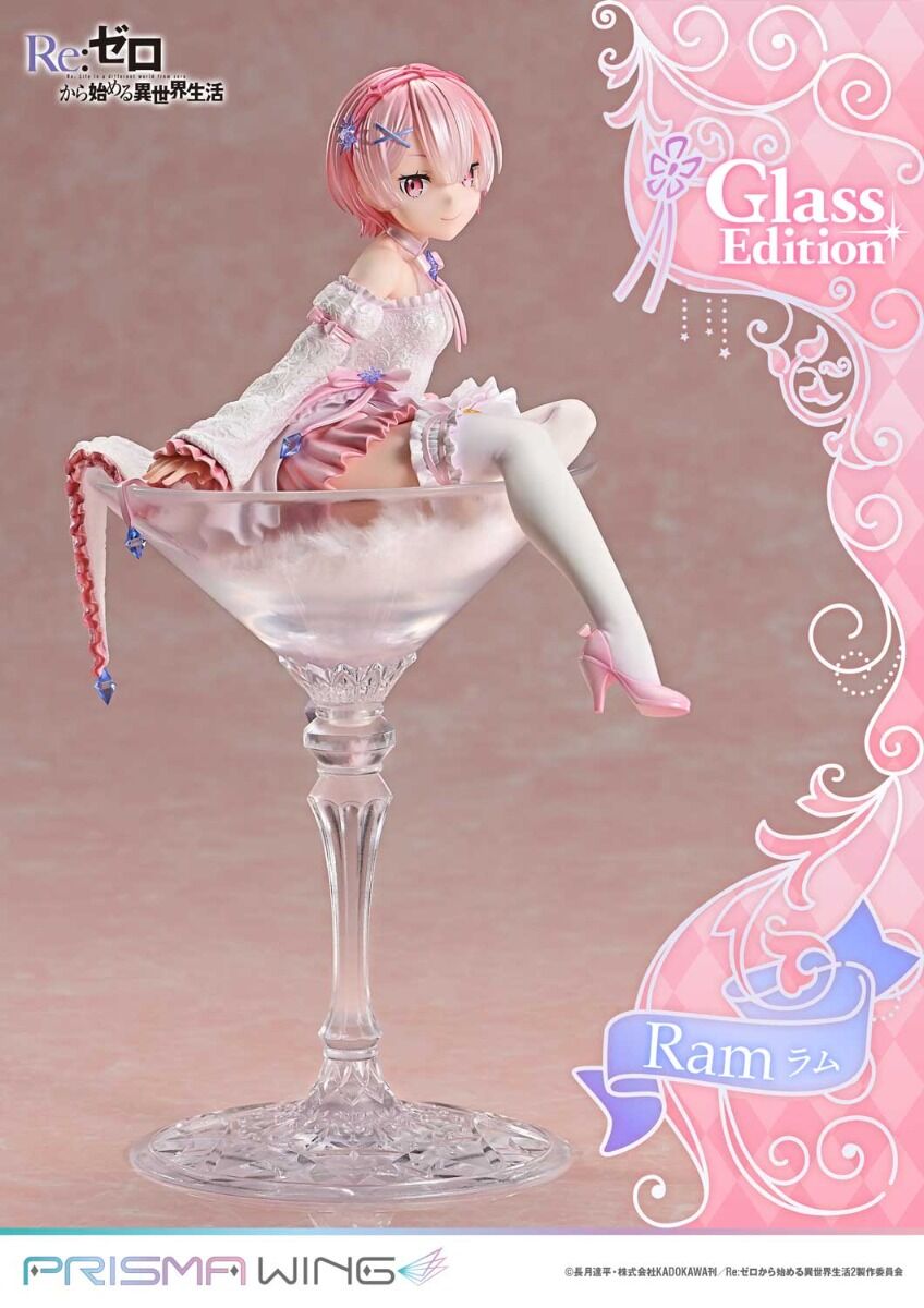 Re:Zero kara Hajimeru Isekai Seikatsu - Ram - Prisma Wing (PWRZR-03PS) - 1/7 - Glass Edition, Bonus Version (Prime 1 Studio) photo 24