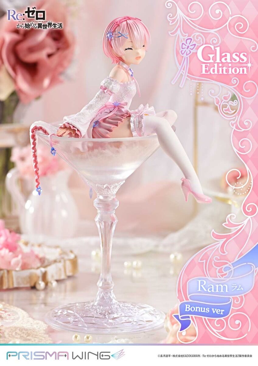 Re:Zero kara Hajimeru Isekai Seikatsu - Ram - Prisma Wing (PWRZR-03PS) - 1/7 - Glass Edition, Bonus Version (Prime 1 Studio) photo 31