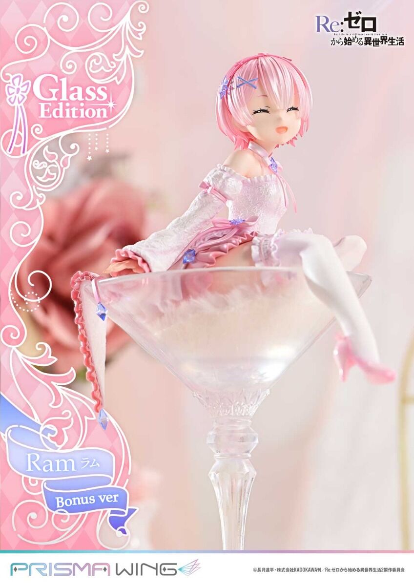 Re:Zero kara Hajimeru Isekai Seikatsu - Ram - Prisma Wing (PWRZR-03PS) - 1/7 - Glass Edition, Bonus Version (Prime 1 Studio) photo 32