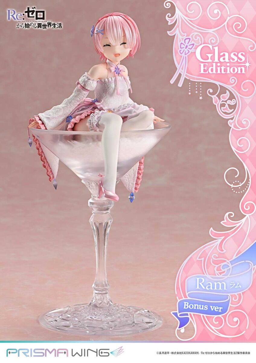 Re:Zero kara Hajimeru Isekai Seikatsu - Ram - Prisma Wing (PWRZR-03PS) - 1/7 - Glass Edition, Bonus Version (Prime 1 Studio) photo 34