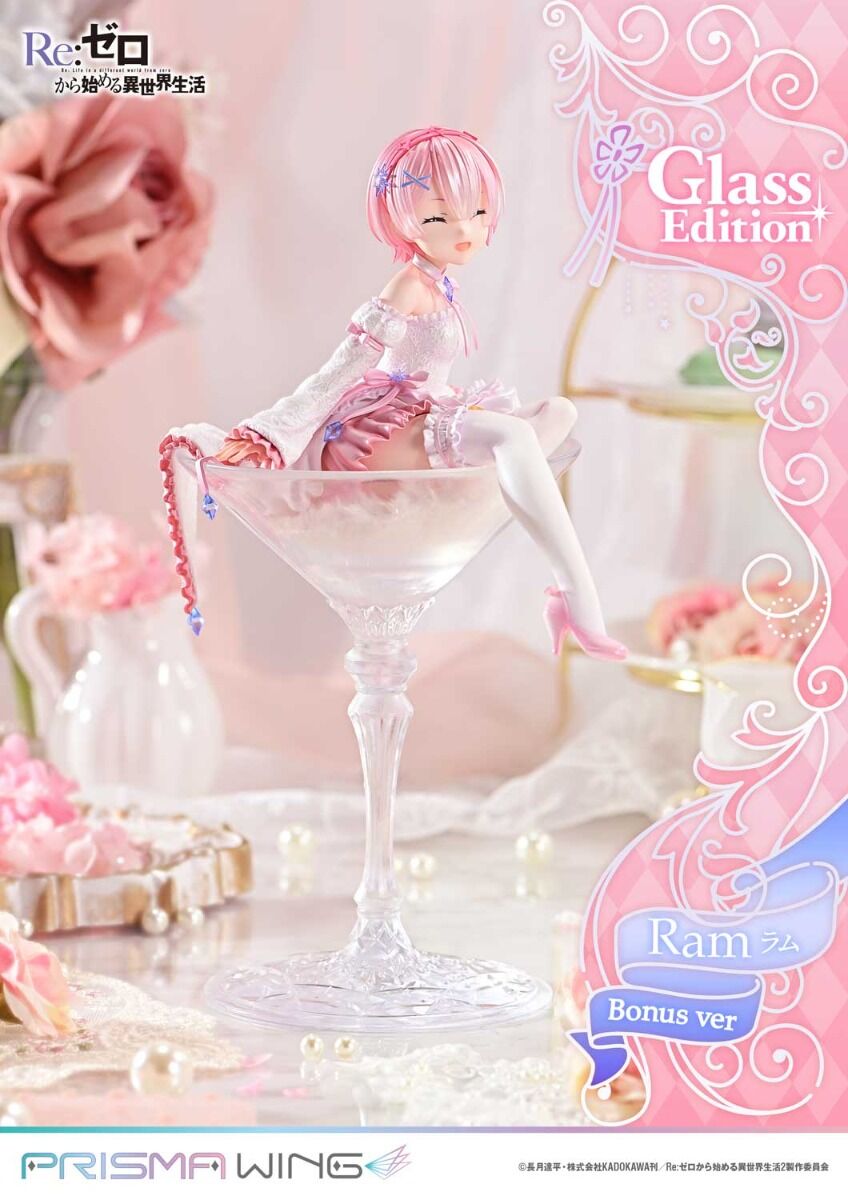 Re:Zero kara Hajimeru Isekai Seikatsu - Ram - Prisma Wing (PWRZR-03PS) - 1/7 - Glass Edition, Bonus Version (Prime 1 Studio) photo 35