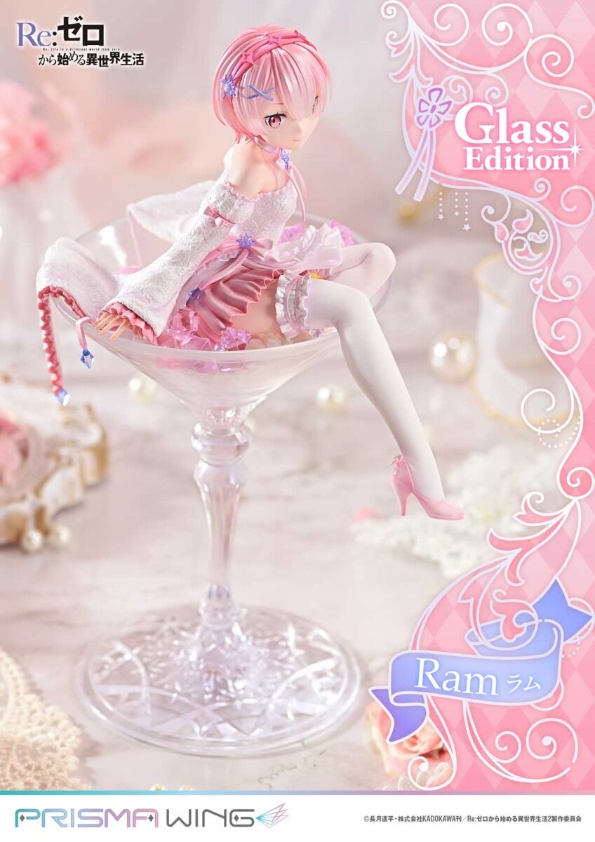 Re:Zero kara Hajimeru Isekai Seikatsu - Ram - Prisma Wing (PWRZR-03PS) - 1/7 - Glass Edition, Bonus Version (Prime 1 Studio) photo 46