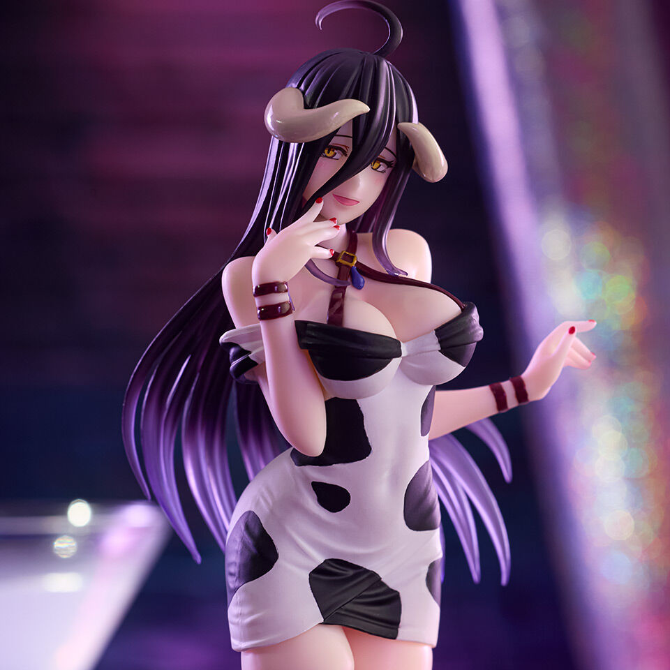 Overlord - Albedo - Trio-Try-iT Figure - Mini Dress, Cow Print Ver. (FuRyu) photo 3
