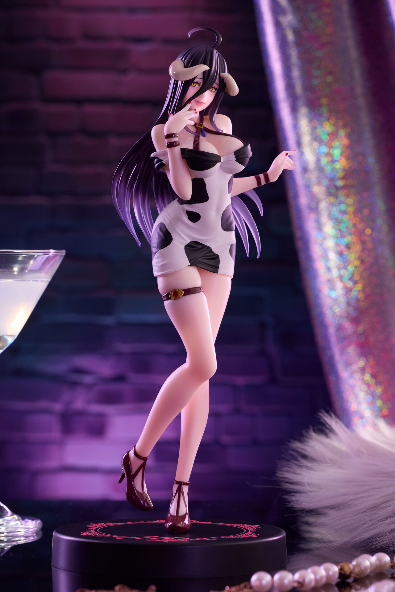 Overlord - Albedo - Trio-Try-iT Figure - Mini Dress, Cow Print Ver. (FuRyu) photo 5