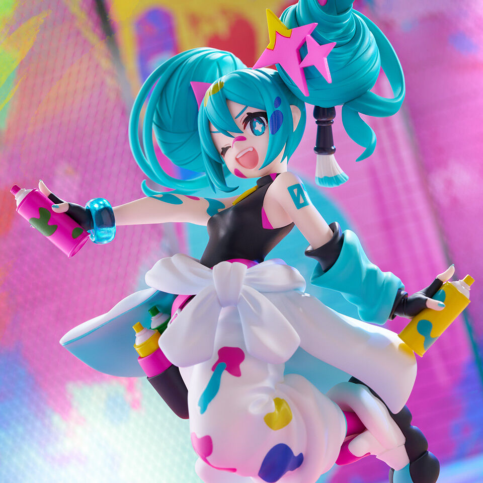Piapro Characters - Hatsune Miku - Trio-Try-iT Figure - Paint Girl (FuRyu) photo 5