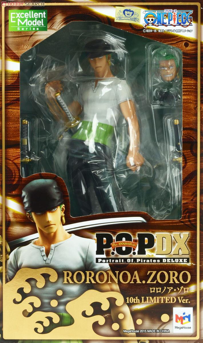 One Piece - Roronoa Zoro - Excellent Model - Portrait Of Pirates DX - 1/8 - 10th Limited Ver. (MegaHouse) photo 2
