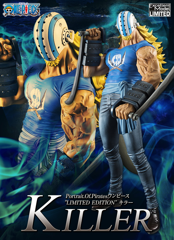One Piece - Killer - Excellent Model - Portrait Of Pirates Limited Edition - 1/8 (MegaHouse) photo 3