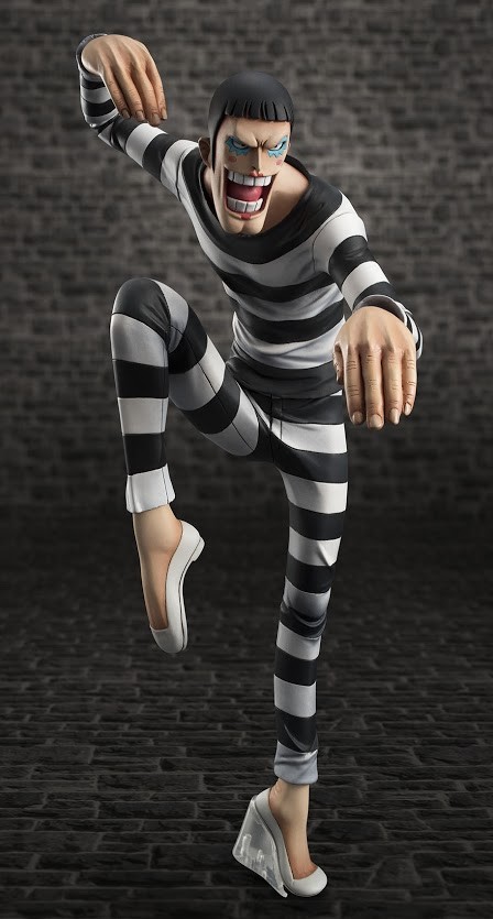 One Piece - Mr.2 Bon Kure - Excellent Model - Portrait Of Pirates Limited Edition - 1/8 - 10th Limited Ver. (MegaHouse) photo 3